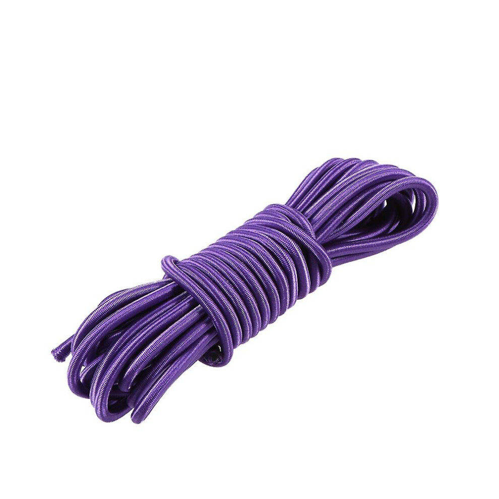 (4Mm, Black) 5 Meters 4Mm / 5Mm Kayak Boat Elastic Bungee Cord Rope 6909775536049