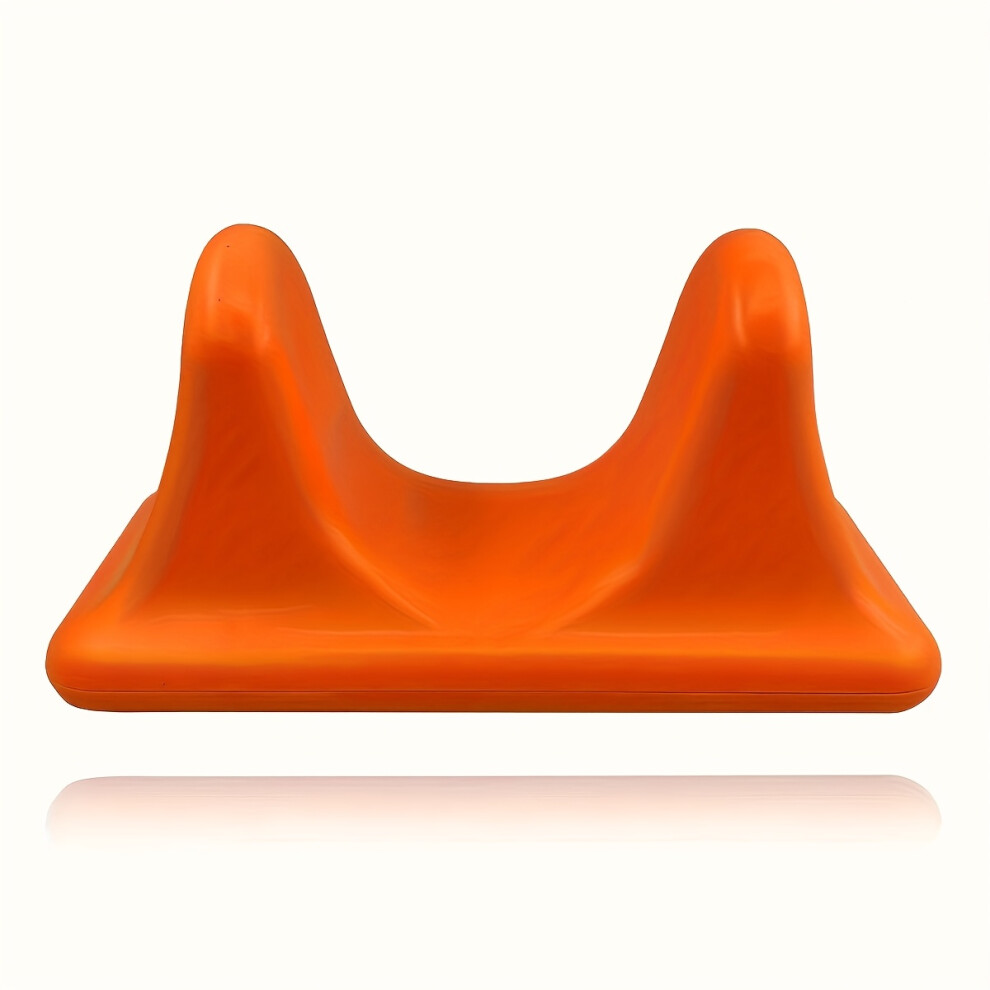 Photos - Massager  1pc Portable Deep Tissue Waist Muscle  | Ergonomic Design for Buttocks, Back, Legs, Glutes & Neck | Durable(Orange)