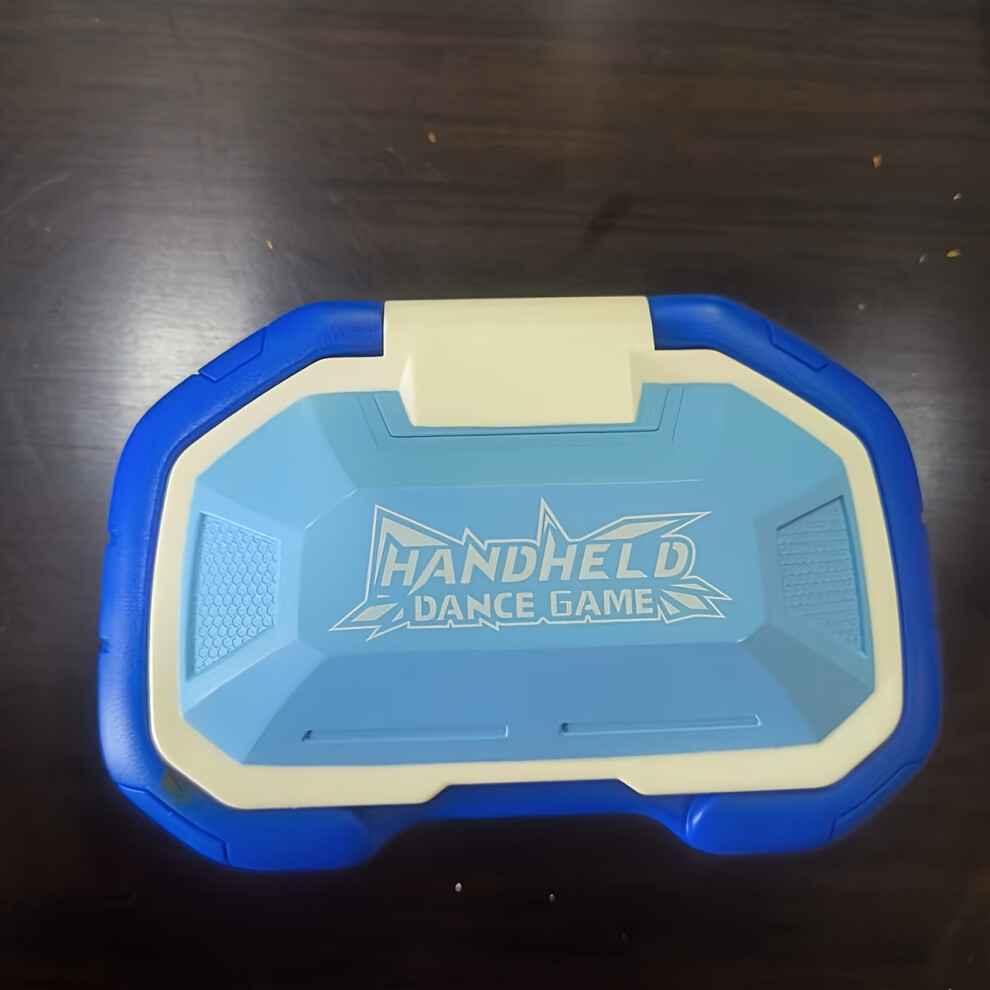 (Folded blue and white) Portable Interactive Kids' Game Console | Colorful, Battery-Powered Learning Toy with Logic & Problem-Solving Features for Age-image-OPC-PHDP6FW-NEW