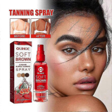OUHOE Tanning Spray, Outdoor Tanning Self-Tanning Bronze Skin Moisturizing And Toning Spray