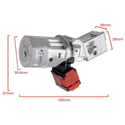 Ignition Lock Barrel Starter Switch For Renault Master Trafic Vauxhall Vivaro 2
