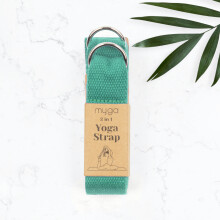 Myga 2-in-1 Yoga Belt Strap - Turquoise