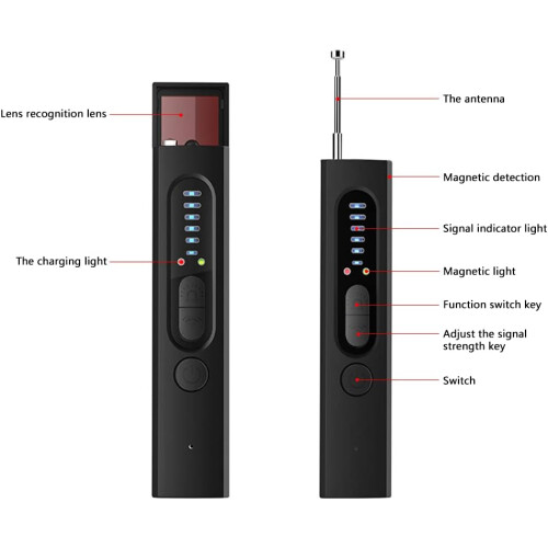 Hidden Camera Detector, Camera Detector, Bug Detector Anti Spy 2