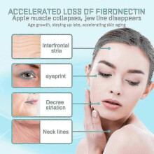 OUHOE Hyaluronic Acid Anti-Aging Gel Mask Fades Fine Lines, Moisturizes and Moisturizes the Skin, S~A