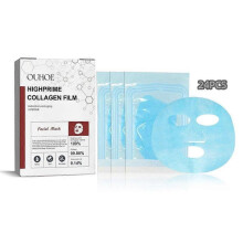 6-24pcs OUHOE Hydrolyzed Collagen Protein Film Gel Facial Mask Paper Anti Wrinkle Moisturizing Soluble Face Filler Firming Skin Care