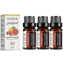 Ouhoe 10ml Grapefruit Fat eliminating Essential Oil Slimming Shaping Slimming      2pcs 4201451380307