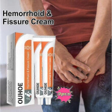 OUHOE Hemorrhoid Cream is a mixture of internal and external swollen hemorrhoid balls that can be used externally to relieve pain. Lotion & Moist-3361