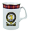 (Fraser) White Scottish Clan Crest Tartan Bone China Mug 1