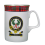 (Ross) White Scottish Clan Crest Tartan Bone China Mug 1