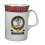 (MacIntosh) White Scottish Clan Crest Tartan Bone China Mug 1
