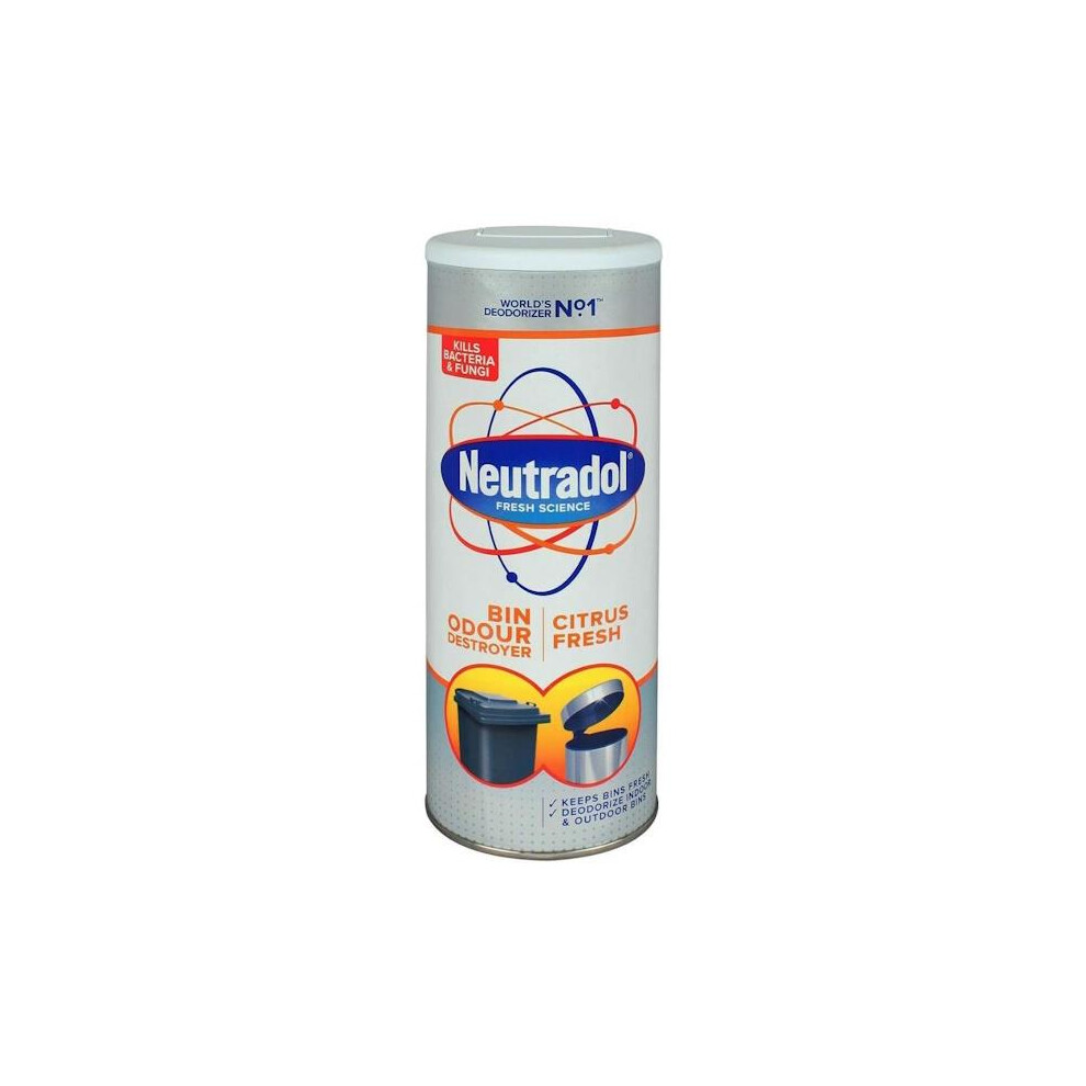 3 x Neutradol Bin Odour Destroyer Citrus Fresh 350g