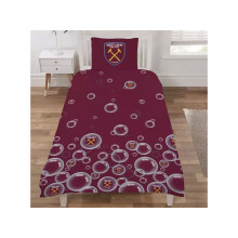 West Ham Forever Blowing Bubbles Single Duvet and Pillow Case Set