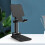 (White) Universal Stand for Phones & Tablets, Adjustable & Foldable 2
