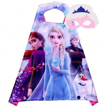 (P-B-03, 70cm X 70cm) Disney Marvel Masquerade Frozen Mask Cape Cloak Anime Spider Man Batman Cloak Action Figure Marvel Toys Cosplay Child Party Gif