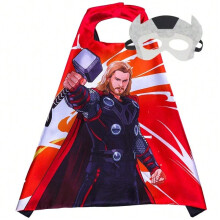 (P-B-11, 70cm X 70cm) Disney Marvel Masquerade Frozen Mask Cape Cloak Anime Spider Man Batman Cloak Action Figure Marvel Toys Cosplay Child Party Gif