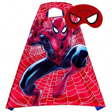 (P-B-05, 70cm X 70cm) Disney Marvel Masquerade Frozen Mask Cape Cloak Anime Spider Man Batman Cloak Action Figure Marvel Toys Cosplay Child Party Gif