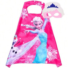 (P-B-02, 70cm X 70cm) Disney Marvel Masquerade Frozen Mask Cape Cloak Anime Spider Man Batman Cloak Action Figure Marvel Toys Cosplay Child Party Gif