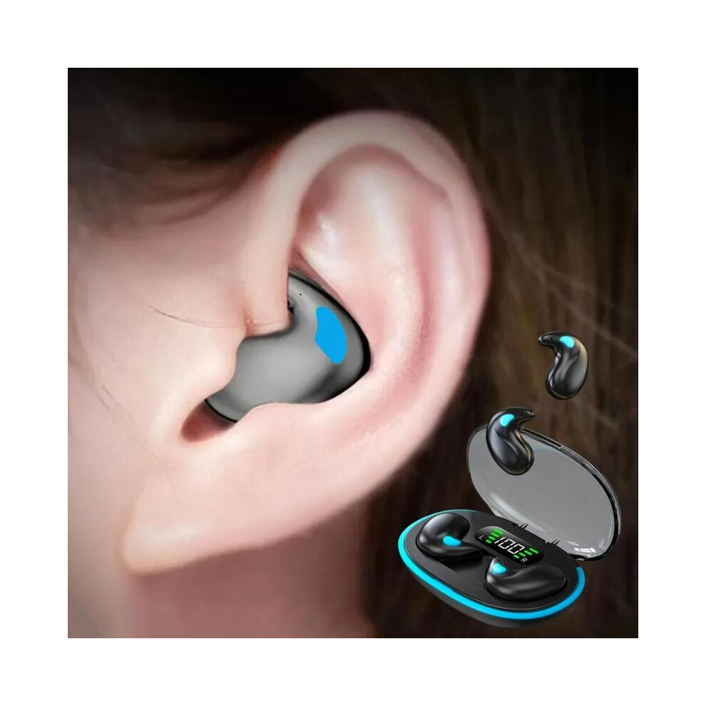 (Black, one-size) WirelessÂ Connection Headphones,  Sleeping Audio Earbuds Wireless Noise Cancelling Headphones,Bluetooth-compatibleÂ Headphones,Gamin-image-OPC-PHDPVXY-NEW