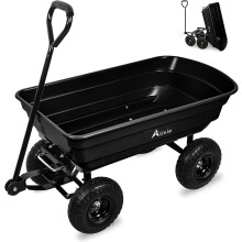 Alivio Garden Cart 75L Heavy Duty Wheelbarrow Trolley