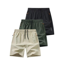 (Multicolor2, XXL) Men's Quick Drying Breathable Shorts,Regular Fit Casual Comfy Pocket Shorts for Summer,Men's Athletic Bottoms for Daily Wear,Shorts for Men