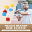 Tennisracket Klein Kussen DIY Accessoires Demping Kit 6
