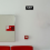 4pcs Exit Sign with Braille, 6x3in Emergency Plastic Warning Signage Adhesive Mounting Strips 4