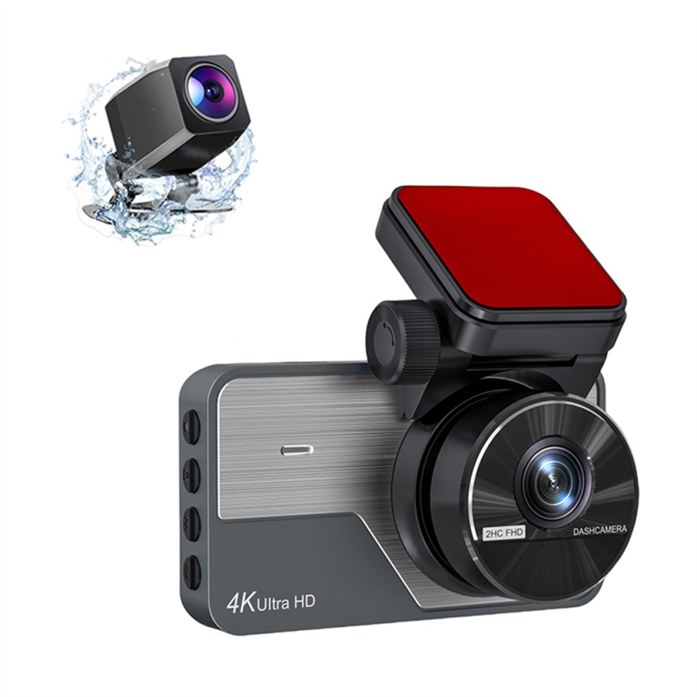 Car Dvr Dash Camera ,4K Hd Front Rear For Cars,Built In Wifi Camera,Night Vision 170Wide Angle,Wdr,24H Park 4852966760933