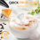 Mousseur à café électrique rechargeable, support en acier inoxydable 6