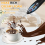 Mousseur à café électrique rechargeable, support en acier inoxydable 5