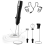 Mousseur à café électrique rechargeable, support en acier inoxydable 1