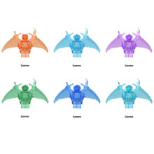 (6 PCS Naruto Susanoo) 12 PCS Naruto Susanoo Minifigure Building Blocks Fits Lego