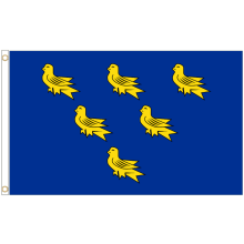 (Sussex) England Regional County Polyester Flag