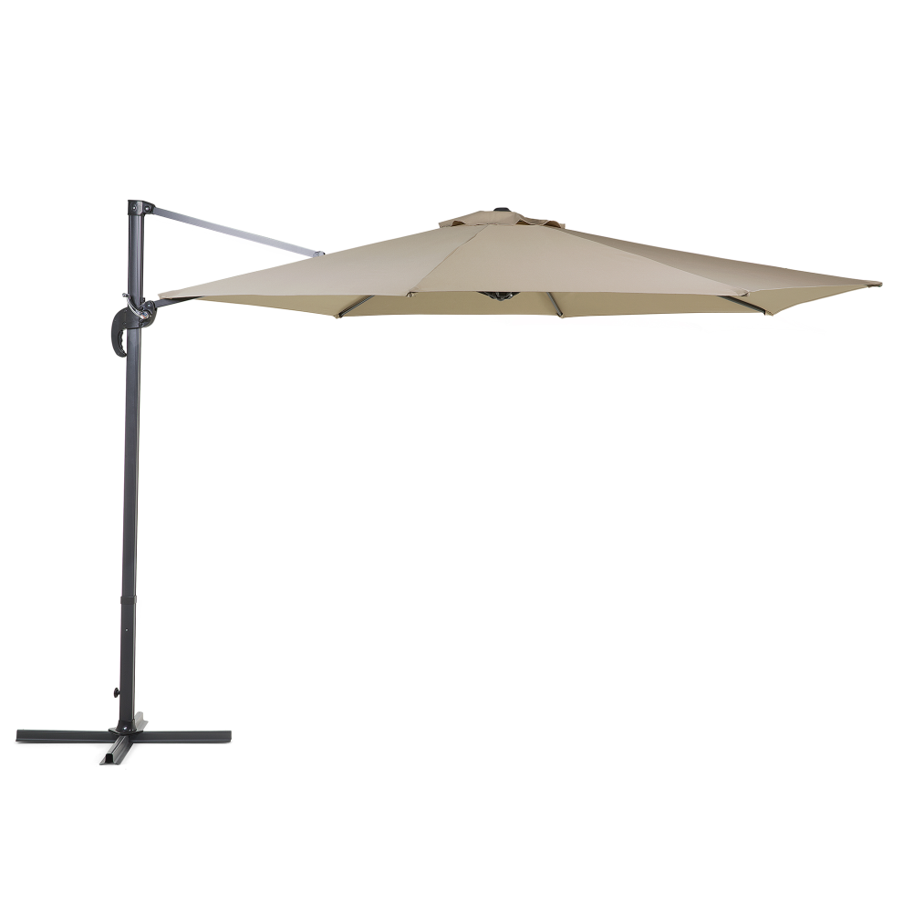 Cantilever Parasol 300 cm SAVONA Sand Beige