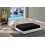 (White, Double) COOL LED Faux Leather LED Upholstered Bed Frame 2