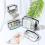 Aucuu 4-Pack Clear TSA Approved Makeup Bags 3
