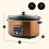 Hamilton Beach Hamilton Beach, Digital Oval Slow Cooker, 6.5L, Copper, HBCDF650BRZ 3
