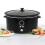 Hamilton Beach Hamilton Beach, Digital Oval Slow Cooker, 6.5L, Black, HBCDE650BLK 2