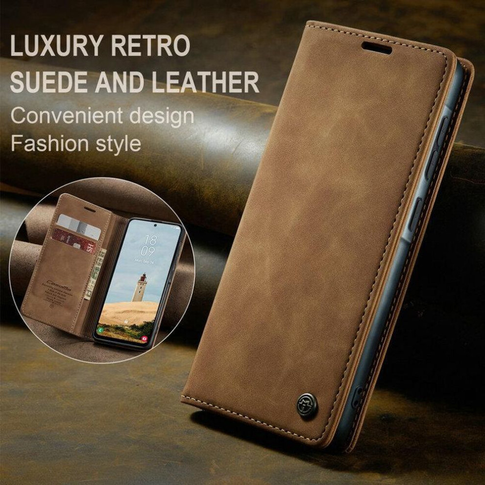 (brown, SAMSUNG A36 5G) Luxury Case For Samsung Galaxy A56 5g 2025 Flip Cover Magnet Leather Card Pouch Book Fundas Samsung A56 A36 A26 A16 06 A 56 Etui