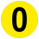 (Y) Warehouse Adhesive Number Floor Identification Markers - 190mm 12
