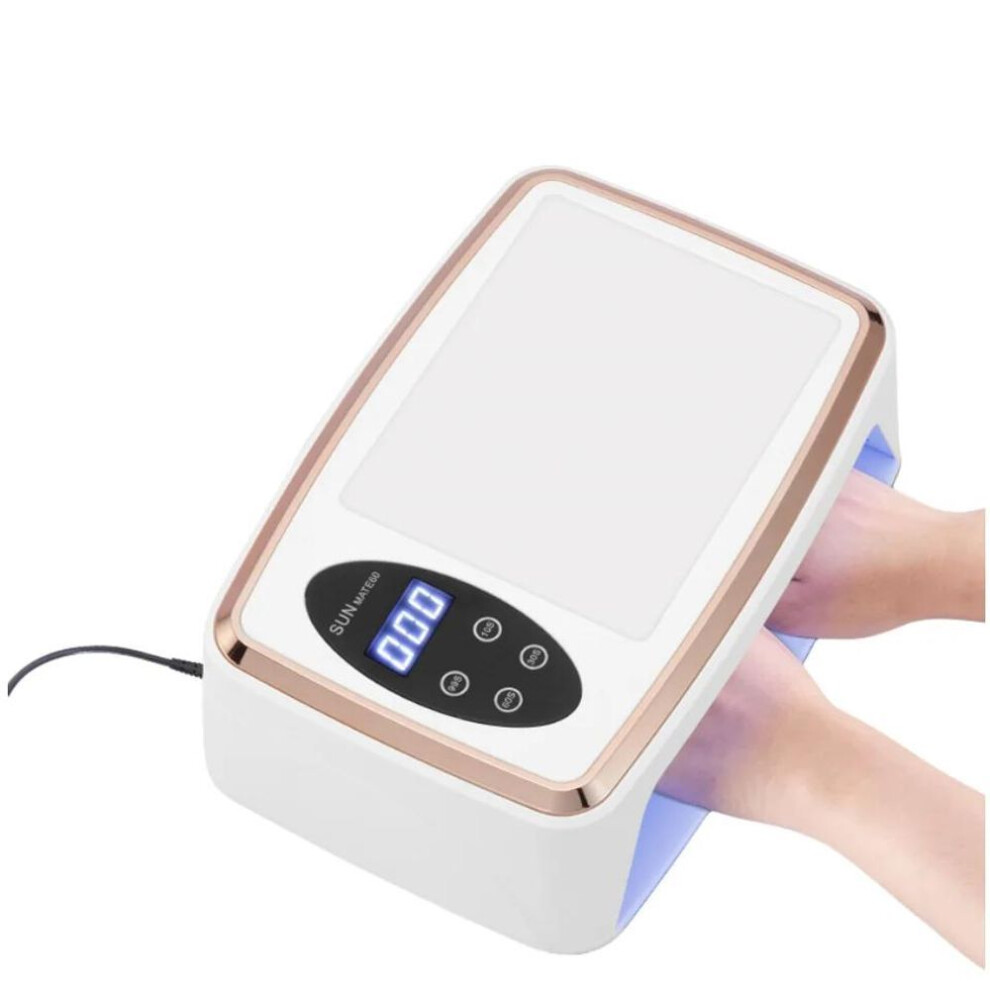 (as the picture, us) 380w Professional Nail Dryer 90 Leds Nail Dryer Uv Lamp For Curing All Gel Nail Polish Motion Sensing Manicure Pedicure
