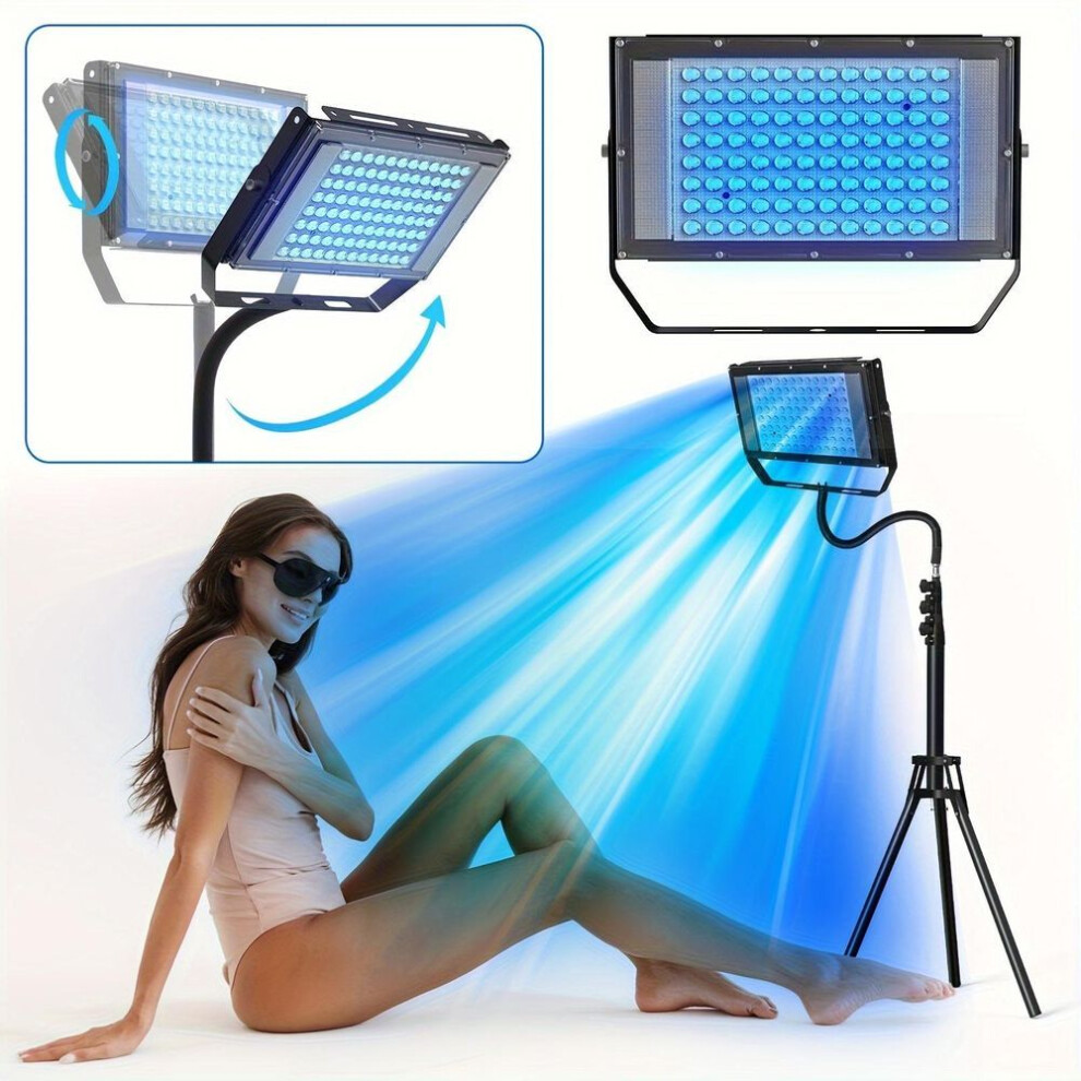 Kts Tanning Lamp Light For Home Use With Adjustable Stand Purple Light For Indoor