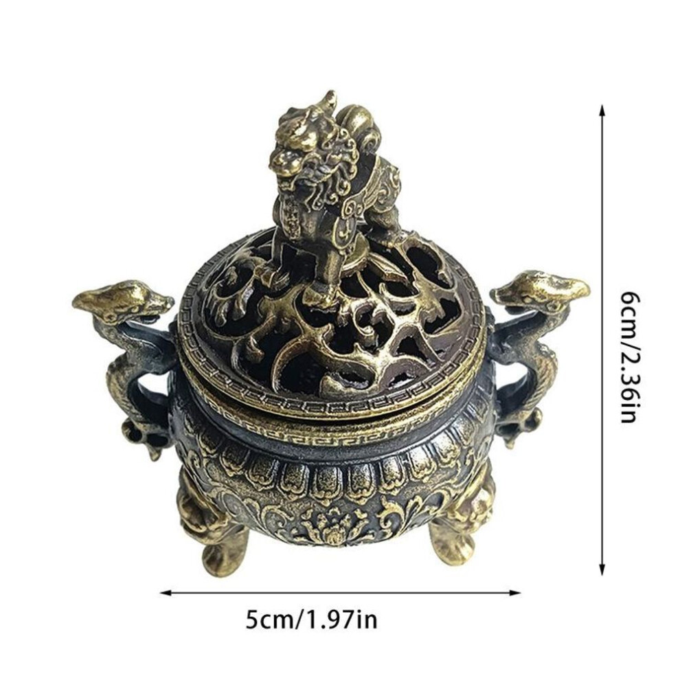 Auspicious Cloud Incense Burner Holder For Incense Cone Auspicious Cloud Tripod Incense Burner