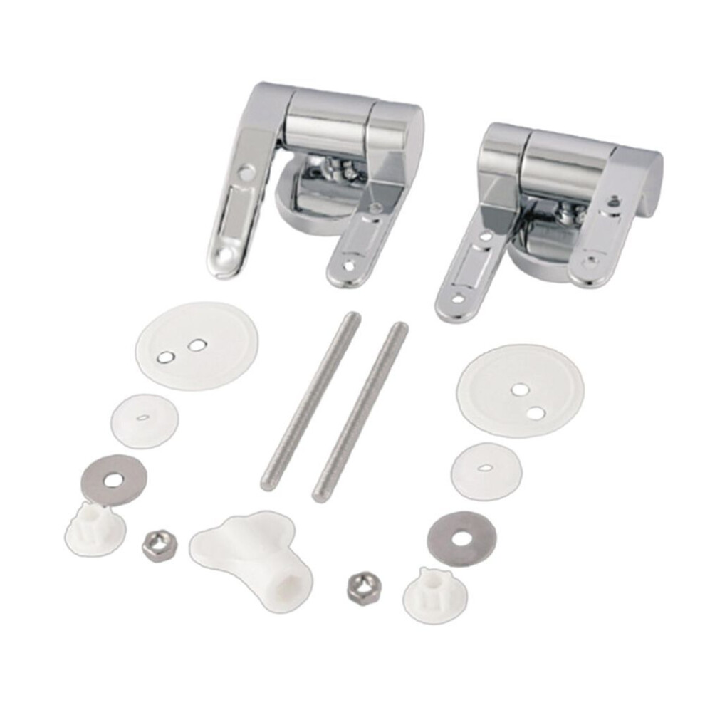 Toilet Seat Hinges Replacement Part Toilet Lid Hinges With Soft-close Mechanism Hinge For Toilet Seat Simple Install