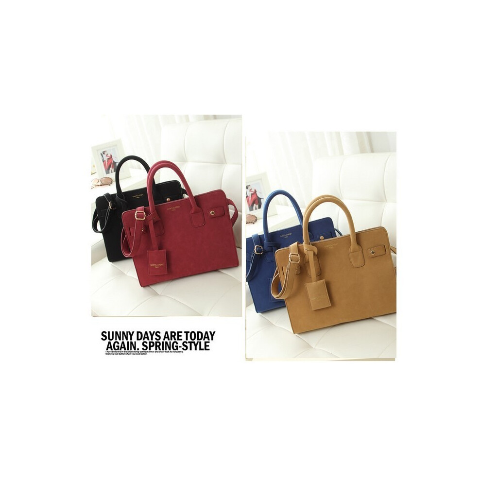 (Green)New Women Handbag Shoulder Bags Tote Purse Leather Women Messenger Bag