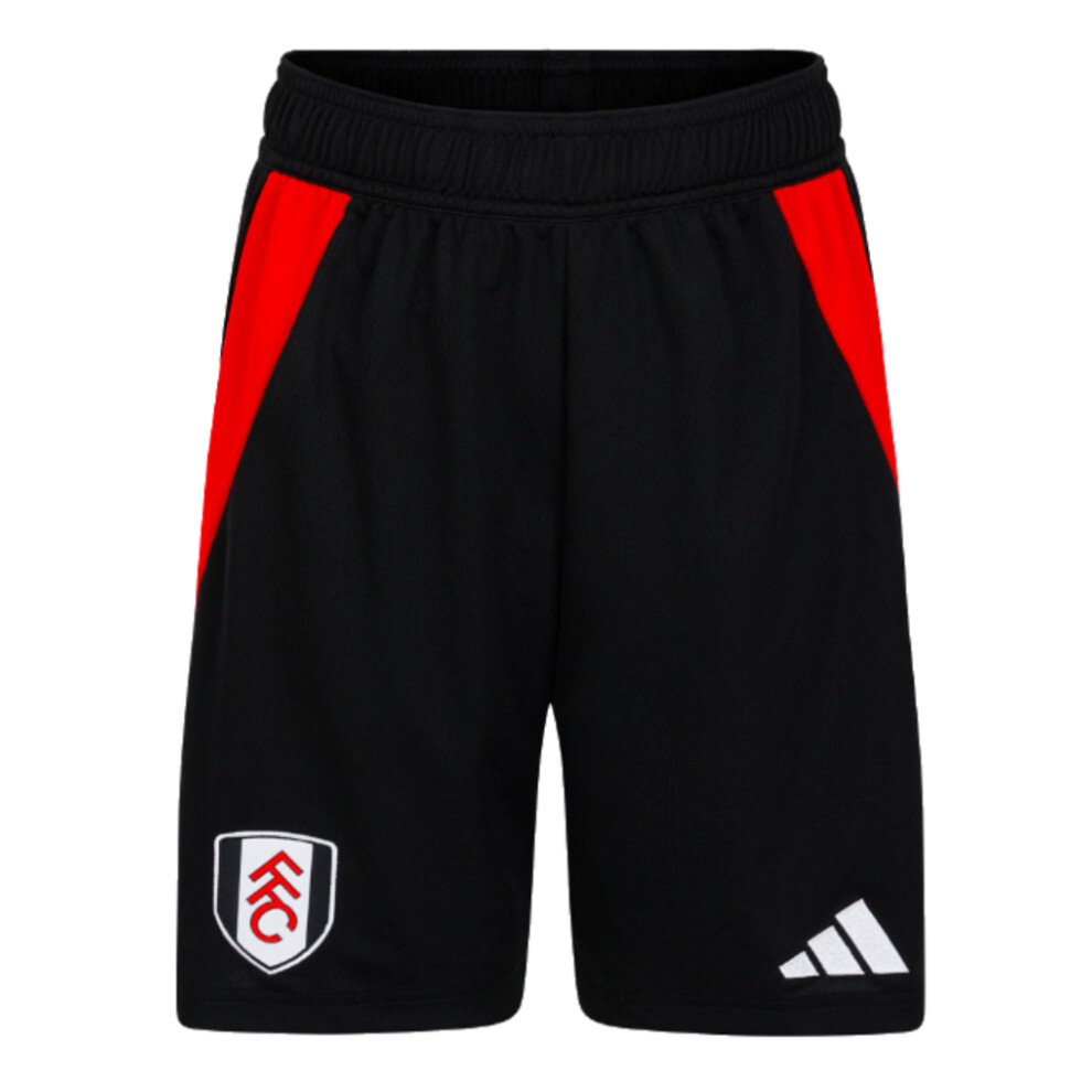 Adidas (Xlb) 2024-2025 Fulham Home Shorts (Black) - Kids Black