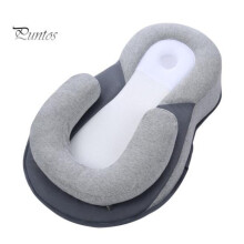 (M, as the picture) Anti Roll Newborn Baby Bed 15 Degree Incline Angle For Acid Reflux Vomiting Anti-vomiting Slope Pad Bassinet Wedge Baby Snuggle Bed Baby Shower Gift