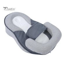 (L, as the picture) Anti Roll Newborn Baby Bed 15 Degree Incline Angle For Acid Reflux Vomiting Anti-vomiting Slope Pad Bassinet Wedge Baby Snuggle Bed Baby Shower Gift