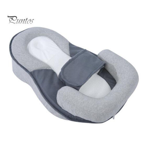 (L, as the picture) Anti Roll Newborn Baby Bed 15 Degree Incline Angle For Acid Reflux Vomiting Anti-vomiting Slope Pad Bassinet Wedge Baby Snuggle Bed Baby Shower Gift