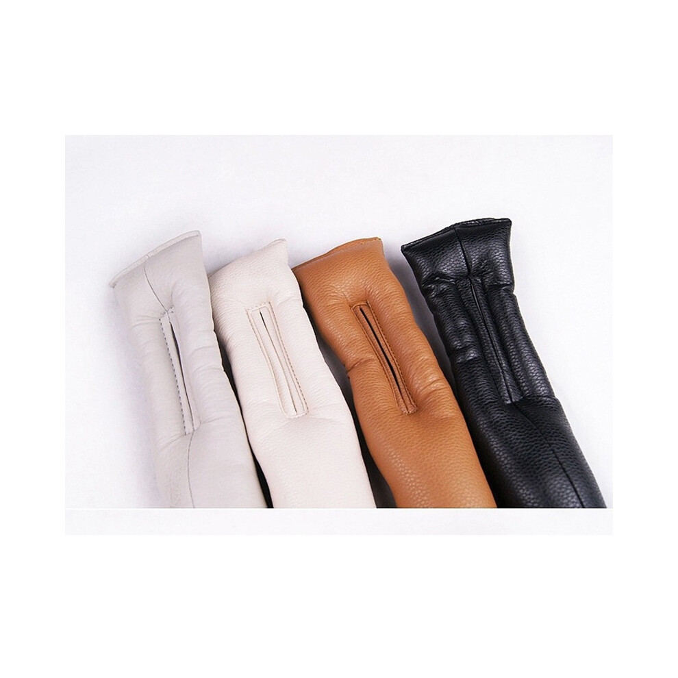 ( Black, 47.5*8cm) Vehicle Car Universal Seat Hand Brake Gap Filler Pad Decoration Pu Leather Gift-image-OPC-PHDR9XZ-NEW