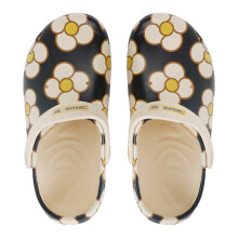 (10 UK Child, Black) Regatta Childrens/Kids Orla Kiely Spinning Flower Clogs